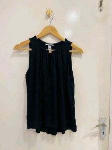 H&amp;M Halter Neck Black Top