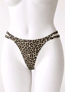 Women’s Leopard Print Thong