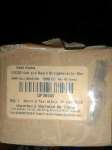 Hair and Beard Straightener For Men
