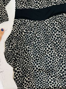 KANOZO Animal Print Top