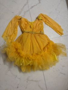 Yellow Party Dress