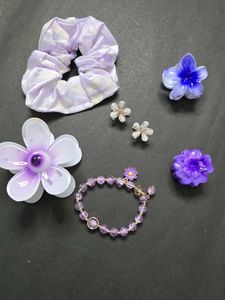 Hair Accessories &amp; Bracelet Set