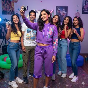 💜✨ Twisted Hearts Y2K Dream Co-Ord Set! ✨💜