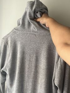Grey Zip Up Hoodie