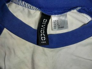 Blue &amp; White 'Los Angeles' Tee