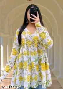 women fashionable short kurti suitable item