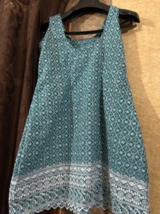 Green Patterned Dress