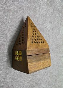 Wooden Incense Burner Box or Dhoopdaani
