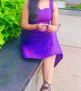 Purple Party Dress