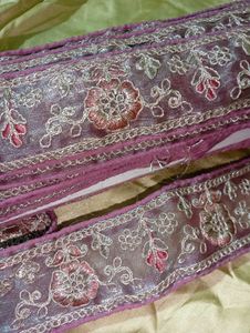 Embroidered 9 Meter Lace