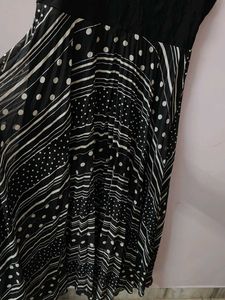 Black &amp; White Dress- Used Thrice