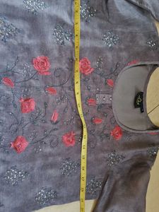 Beautiful Full Embroidery Kurta Set For Women