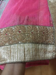 Netted Pink Dupatta🧣