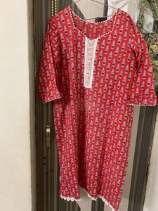 Cotton Printed Kurta
