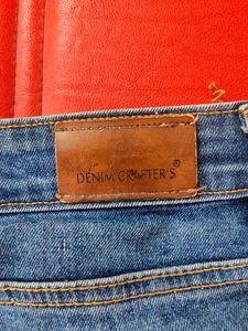 Distressed Flare Jeans