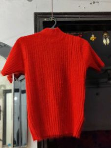 Woolen High Neck Sweater For Women