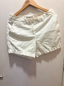 M&S White Shorts