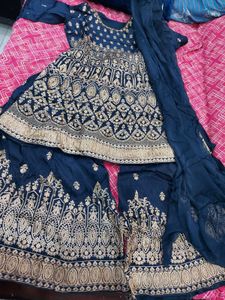 Beautiful Threadwork Sharara Set For Women