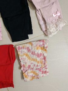 Pure Cotton Leggings Combo For 7-8 Years