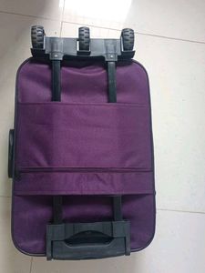 Purple Galaxy Carry-on Suitcase