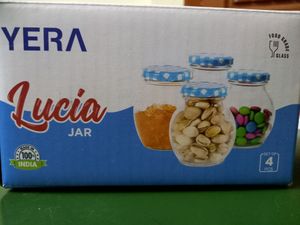 YARA Glass Jars & Containers