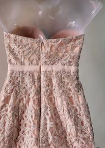 Blush Lace Mermaid Gown