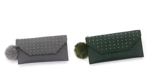 Studded Flap Wallets