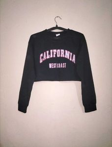 URBANIC crop Sweatshirt