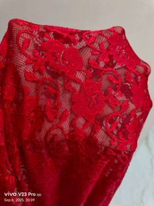 Red Lace Nightgown