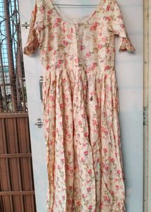 Floral Print Maxi Dress