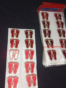 Lakshmi Feet Stickers Pack Of 10