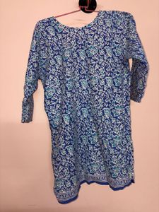 Floral Print Kurta