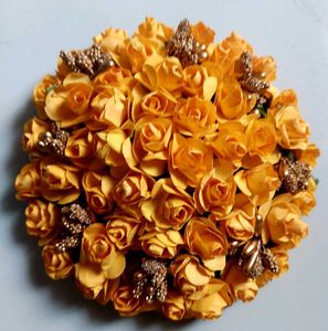 Flower Hair Buns New