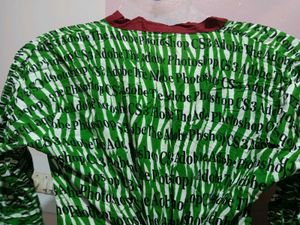 Green Printed Kurta🌷