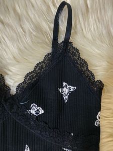 H&amp;M Butterfly Lace Cami top 🦋 ✨