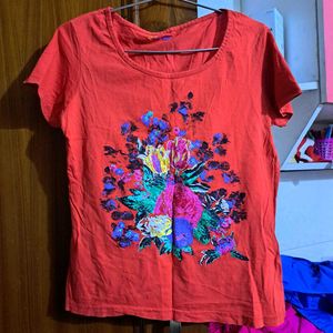 Floral Print Tee