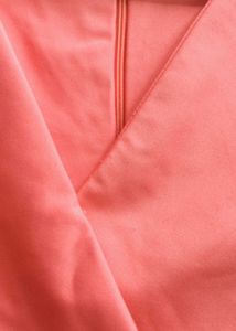 Coral Jumpsuit with Belt