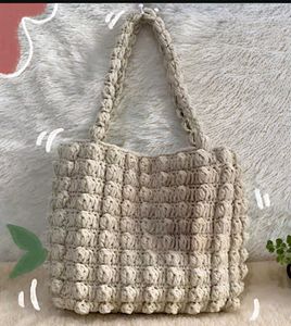 Crochet Popcorn/Bobble Handbag/Purse