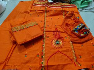 Cotton Shining Dress Material Suit Sale