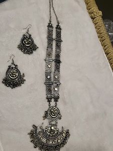 Oxidised Necklace