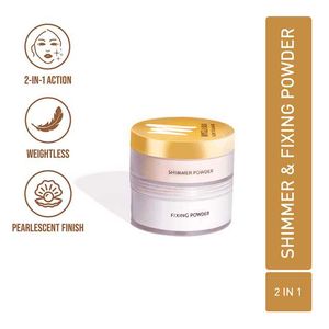 Myglamm 2in1 Shimmer And Fixing Powder
