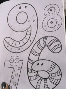 Colouring Book With Stickers For Kids