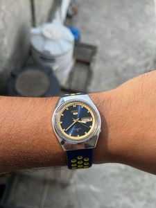 Seiko 5 Rare Sunburst Blue ( 6309 Movement)