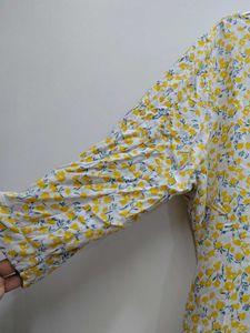 Yellow Anarkali
