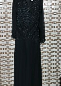 Heavy Work Georgette Gown