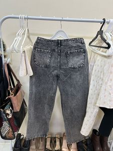 Acid Wash Wide Leg Jeans