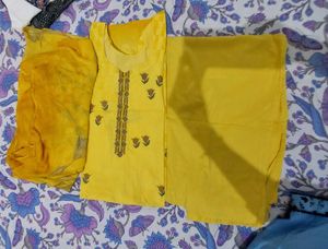 Women Pant Suit With Dupatta