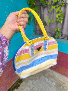 Multicolour Bright Hand Bag