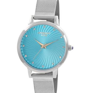 Blue Stainless Steel Watch For Women