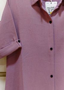 Pink Short Kurta